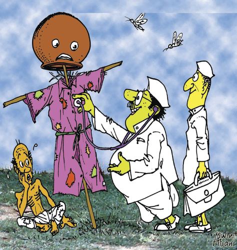 Cartoon: HYPOCRAZY (medium) by Aswini-Abani tagged politics,politician,hypocricy,scarecrow,poor,aswini,abani,aswiniabani,india,falsepromise