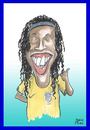 Cartoon: RONALDINHO (small) by Aswini-Abani tagged ronaldinho little brazil soccer football milan team sport aswini abani asabtoons