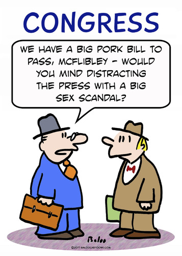 Cartoon: 1bigsexscandal (medium) by rmay tagged big,scandal,distract,press,congress