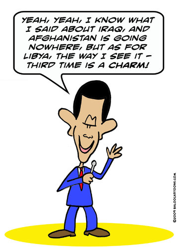Cartoon: 1is a charm obama (medium) by rmay tagged 1is,charm,obama