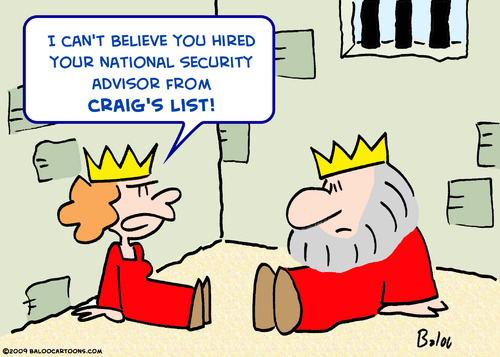 Cartoon: advisor king craigs list (medium) by rmay tagged advisor,king,craigs,list