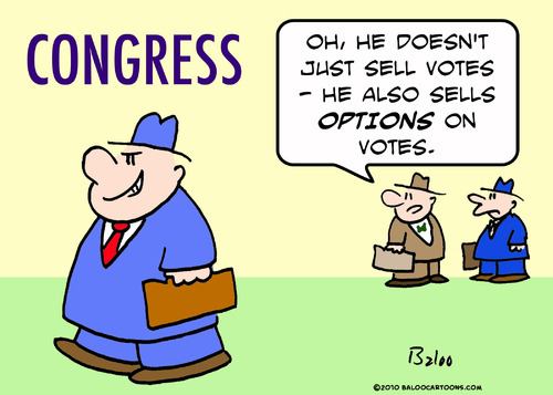 Cartoon: also sells options congress vote (medium) by rmay tagged also,sells,options,congress,vote