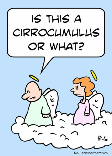 Cartoon: angels cloud cirrocumulus (medium) by rmay tagged angels,cloud,cirrocumulus