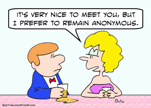 Cartoon: anonymous girl bar (medium) by rmay tagged anonymous,bar,girl