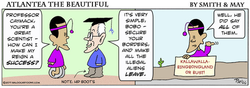 Cartoon: atlantea121 obama illegal aliens (medium) by rmay tagged atlantea121,obama,illegal,aliens