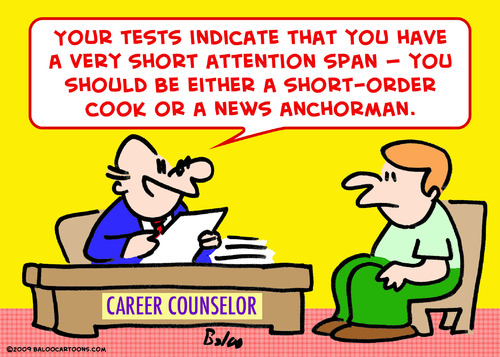 Cartoon: attention span short news anchor (medium) by rmay tagged attention,span,short,news,anchor