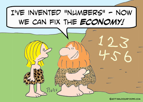 Cartoon: caveman can fix economy numbers (medium) by rmay tagged caveman,can,fix,economy,numbers