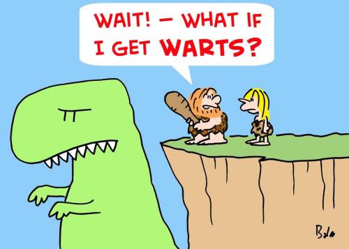 Cartoon: CAVEMAN DINOSAUR WARTS CLUB (medium) by rmay tagged caveman,dinosaur,warts,club