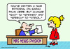 Cartoon: a Sarah Palin news spewed vitrio (small) by rmay tagged sarah,palin,news,spewed,vitrio