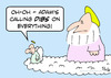 Cartoon: adam god calling dibs everything (small) by rmay tagged adam,god,calling,dibs,everything