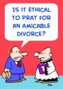 Cartoon: AMICABLE DIVORCE (small) by rmay tagged amicable,divorce