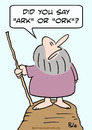 Cartoon: ark ork moses god (small) by rmay tagged ark,ork,moses,god