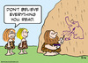 Cartoon: berlieve everything read caveman (small) by rmay tagged berlieve everything read caveman