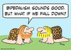 Cartoon: bipedalism sounds good fall down (small) by rmay tagged bipedalism,sounds,good,fall,down