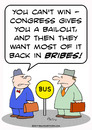 Cartoon: bribes bailout congress business (small) by rmay tagged bribes,bailout,congress,business
