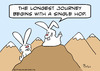 Cartoon: bunny rabbit guru single hop (small) by rmay tagged bunny,rabbit,guru,single,hop