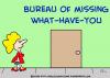 Cartoon: BUREAU MISSING (small) by rmay tagged bureau,missing