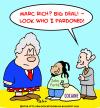 Cartoon: Bush pardons john forte (small) by rmay tagged bush,pardons,john,forte