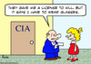 Cartoon: cia have to wear glasses (small) by rmay tagged cia,have,to,wear,glasses