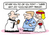 Cartoon: cooling off period wedding (small) by rmay tagged cooling,off,period,wedding