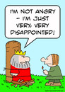 Cartoon: disappointed king burn stake (small) by rmay tagged disappointed,king,burn,stake