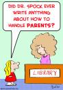Cartoon: dr spock handle parents (small) by rmay tagged dr,spock,handle,parents