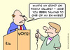 Cartoon: family values exwives (small) by rmay tagged family,values,exwives