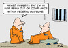 Cartoon: federal guideline prison cons (small) by rmay tagged federal guideline prison cons