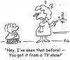 Cartoon: from a tv show (small) by rmay tagged from,tv,show,school