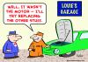 Cartoon: garage motor replace (small) by rmay tagged garage,motor,replace