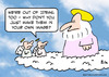 Cartoon: god own image angels create (small) by rmay tagged god,own,image,angels,create