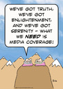 Cartoon: guru media coverage (small) by rmay tagged guru,media,coverage