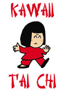 Cartoon: Kawaii tai chi (small) by rmay tagged kawaii,tai,chi,martial,arts