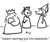 Cartoon: king nosebleeds (small) by rmay tagged king,nosebleeds