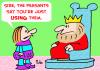 Cartoon: KING PEASANTS USING (small) by rmay tagged king,peasants,using