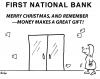 Cartoon: Money makes a great gift (small) by rmay tagged money,makes,great,gift,bank