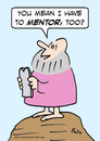 Cartoon: Moses mentor (small) by rmay tagged moses,mentor
