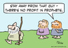 Cartoon: no profit in prophets (small) by rmay tagged no,profit,in,prophets
