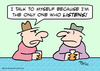 Cartoon: Only one who listens (small) by rmay tagged only,one,who,listens