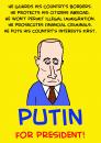 Cartoon: PUTIN FOR PRESIDENT (small) by rmay tagged putin for president