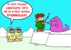 Cartoon: SARAH PALIN WALRUS STARBUCKS (small) by rmay tagged sarah,palin,walrus,starbucks