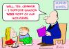 Cartoon: sunday school wolverine (small) by rmay tagged sunday,school,wolverine