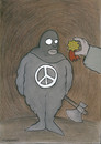 Cartoon: peace (small) by HAMED NABAHAT tagged peace