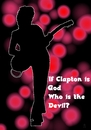 Cartoon: If Clapton is God... (small) by Curt tagged clapton,god,jimmy,page,led,zeppelin,gitarre,gitarrist